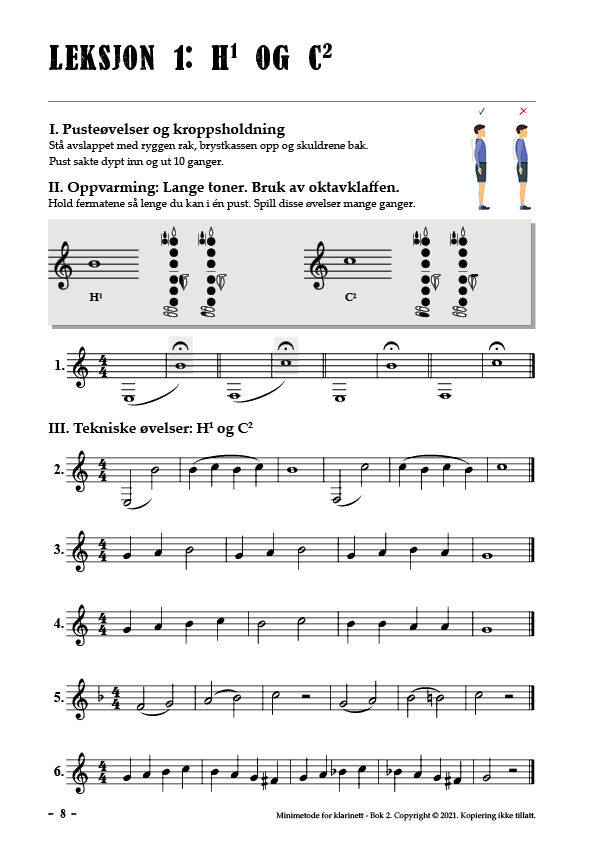 Klarinett. BOK 2 - Bilde 3